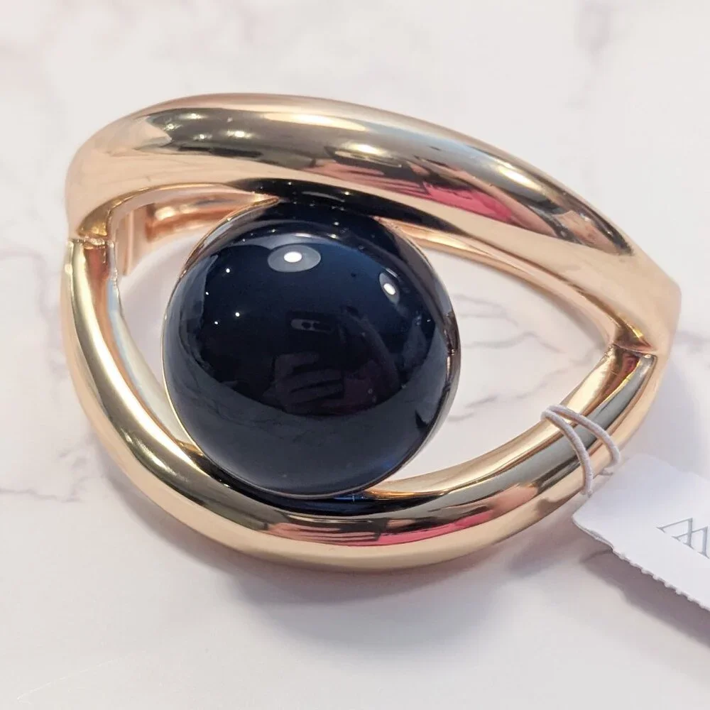 J.Crew Glass Stone Cuff Bracelet